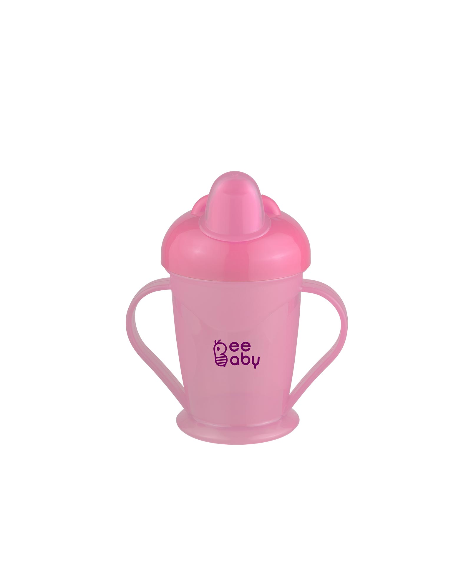 Beebaby - Wholesale Drinking Glass/Cup - Kids & Baby - Beebaby Twin Handle Sipper Single Colour 180ml / 6oz.10