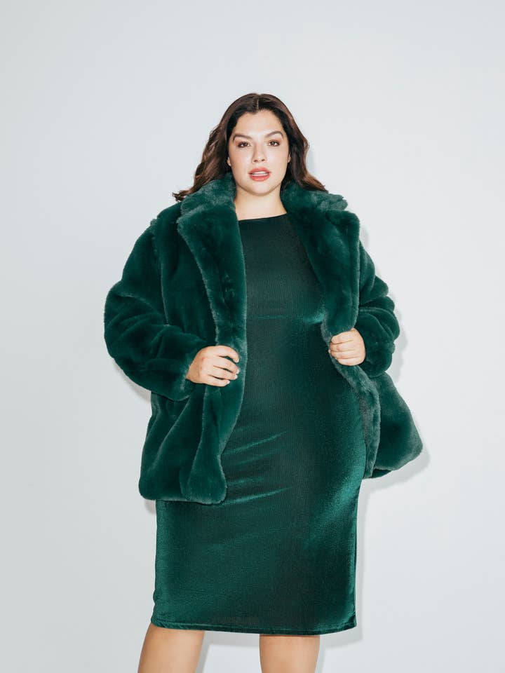 Hilary MacMillan - Vendita all'ingrosso Pelliccia/Pelliccia sintetica - Donna - Corto cappotto teddy in pelliccia sintetica0