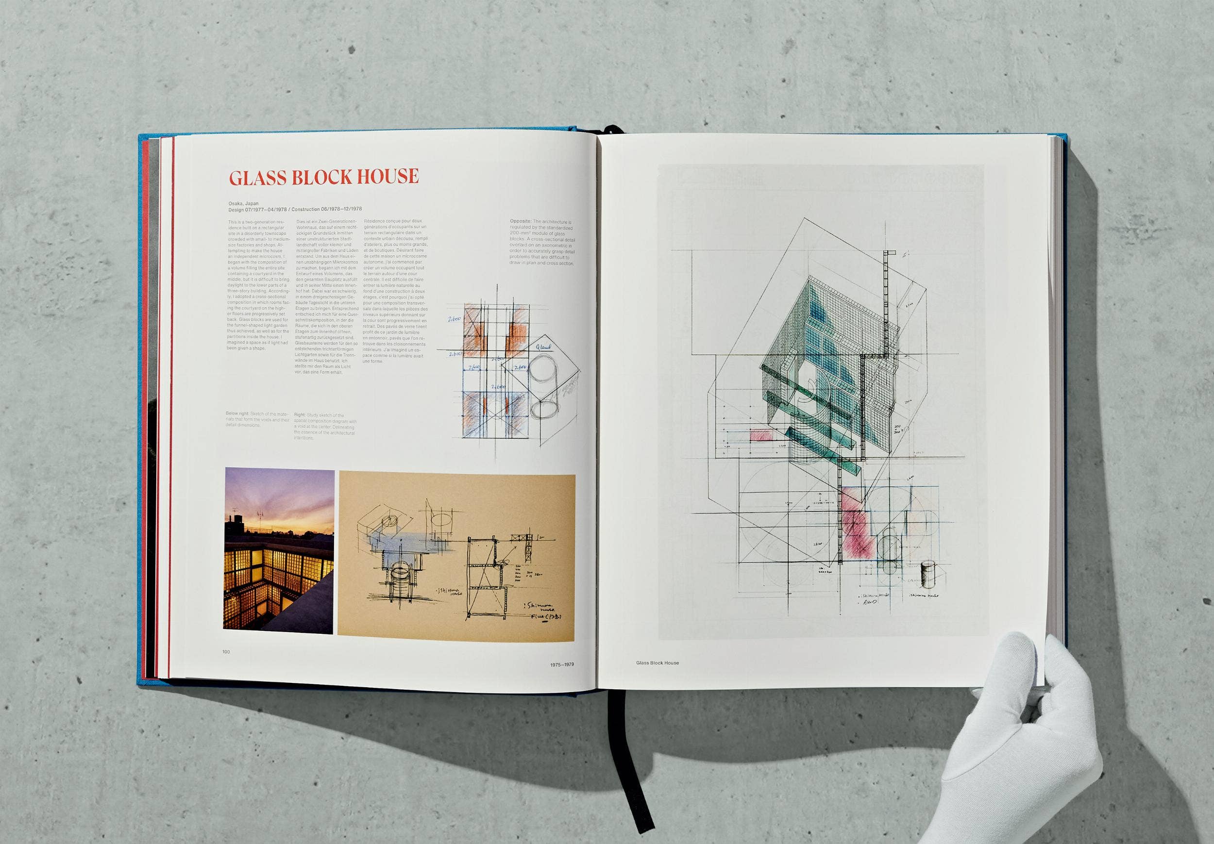TASCHEN America - Wholesale Display Book - Tadao Ando. Sketches, Drawings, and Architecture (German, French, English)6