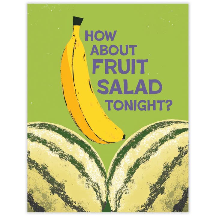 Fruit Salad Love Card for wholesale by Scarecrow & Nut Tree