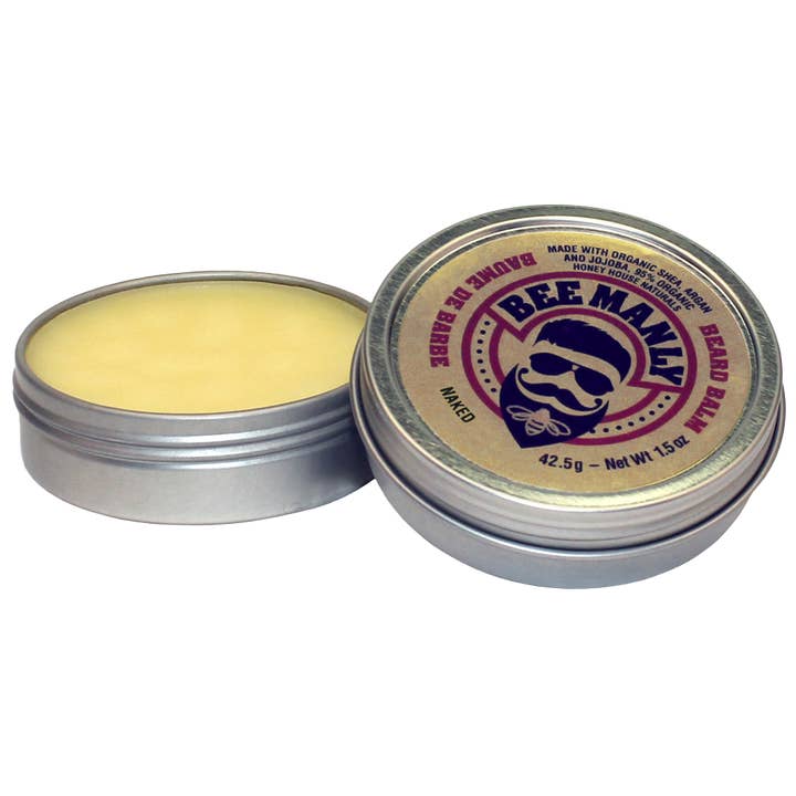 Honey House Naturals - Wholesale Beard Styling Product - Bee Manly Beard Balm - Individual - Organic4