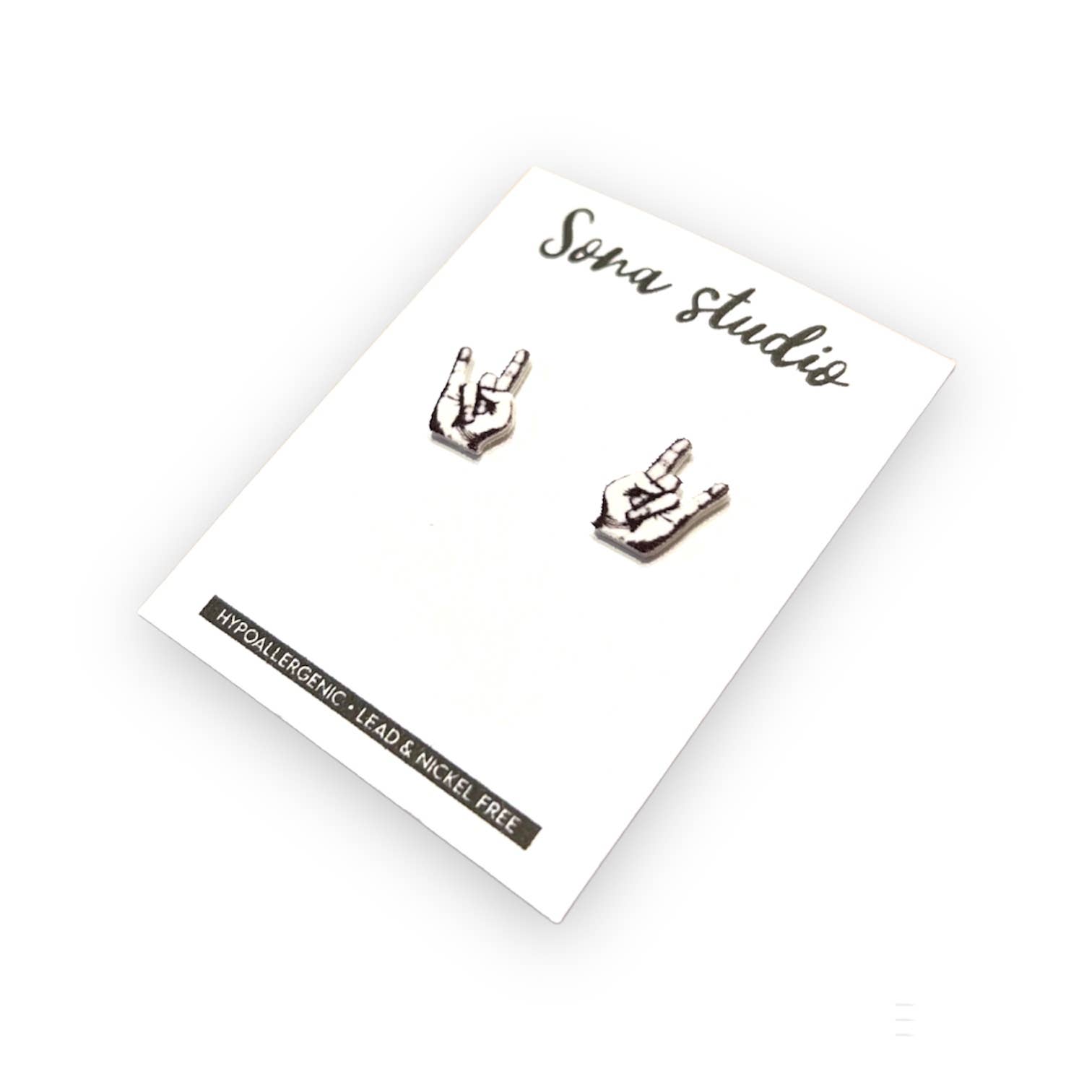 Sona Studio - Vente Clous d'oreille - Boucles d'oreilles Rock On1