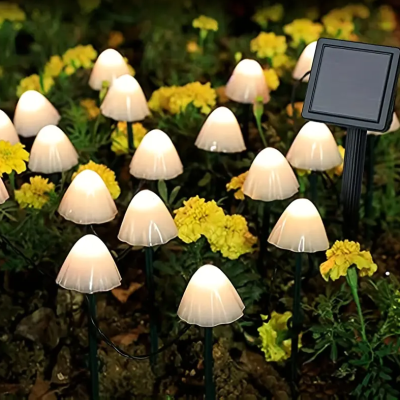 Kiyo Home - Wholesale Outdoor/Lawn Light - Solar Mushroom Lights13