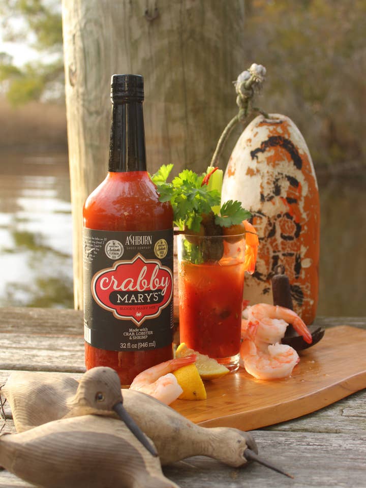 Crabby Mary's Bloody Mary Mix, 32 oz for wholesale by Ashburn Sauce