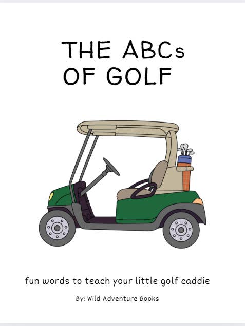 ABC's of Golf - Coming Soon for wholesale by Wild Adventure Books