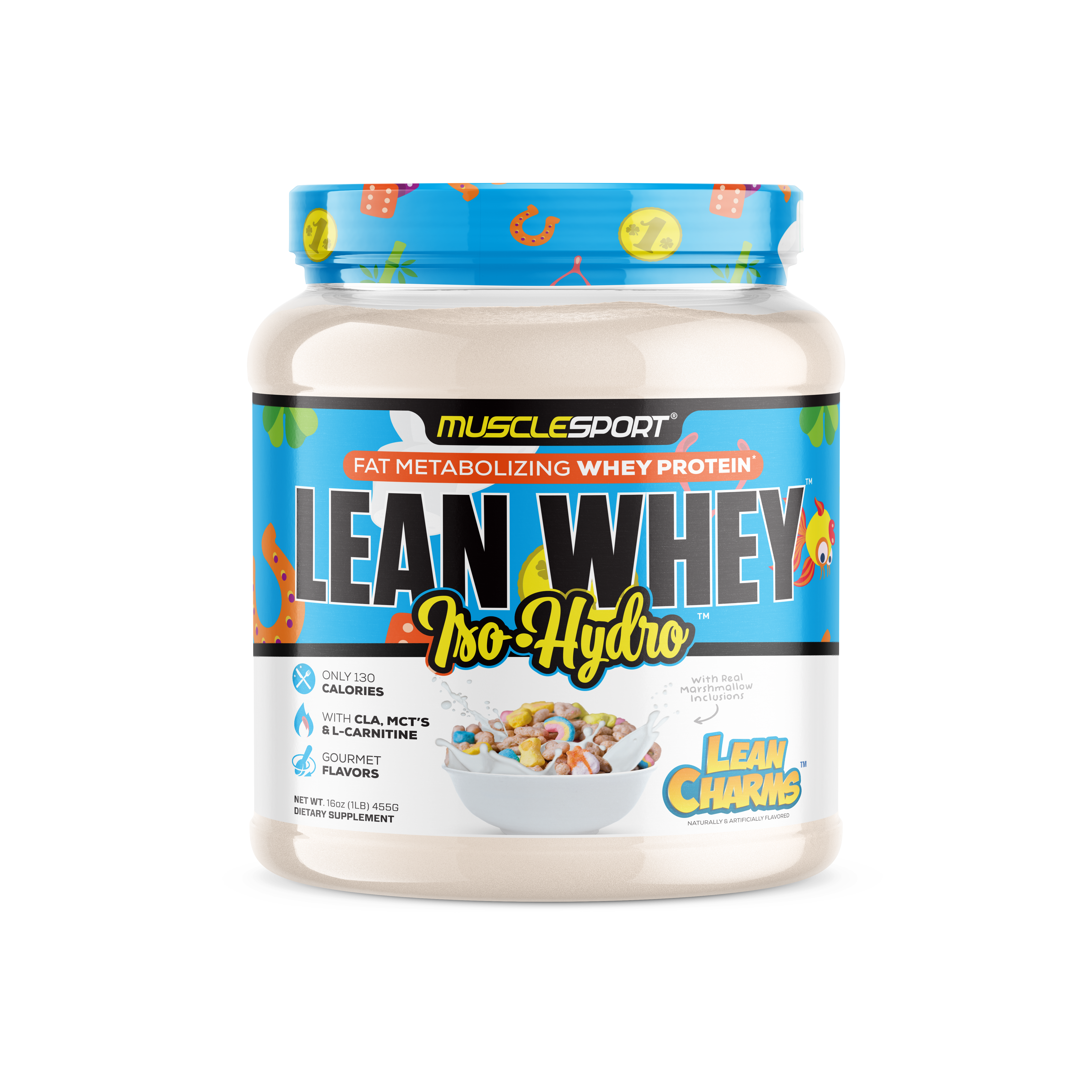 MuscleSport - Wholesale Protein/Superfood Powder - Lean Whey™ Iso Hydro Gourmet Protein 1lb15