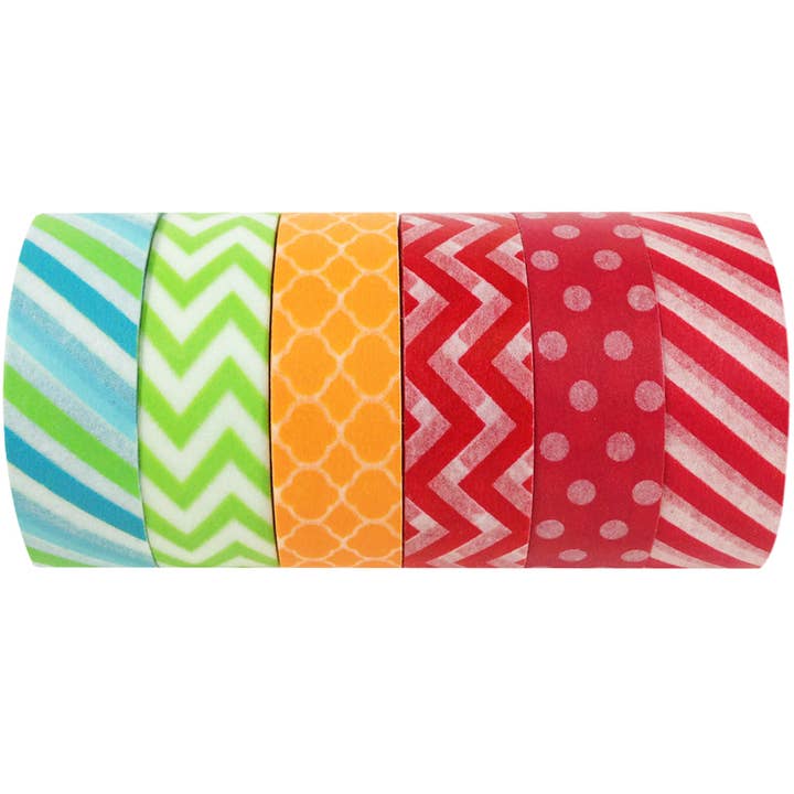 Wrapables.com - Wholesale Washi Tape - Wrapables Japanese Washi Masking Tape Collection, Set of 641
