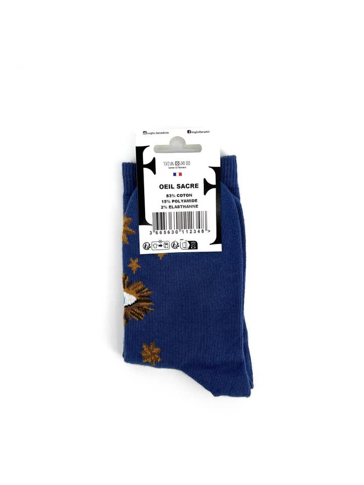 Voglio Bene - Wholesale Socks - Unisex - SACRED EYE SOCKS 36/411
