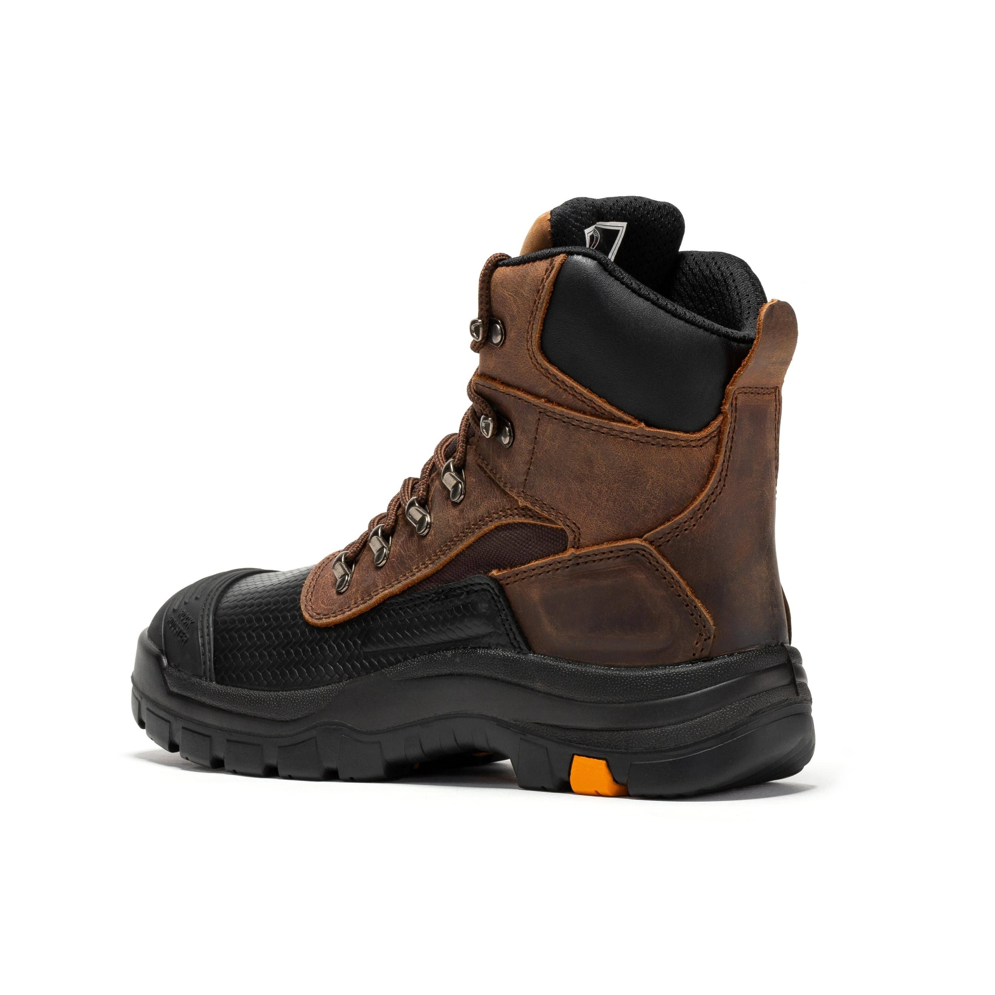 Rock Rooster Footwear - Wholesale Boots - Unisex - ROCKROOSTER Sedona 6 Inch Waterproof Steel Toe Leather Work Boots AK2161
