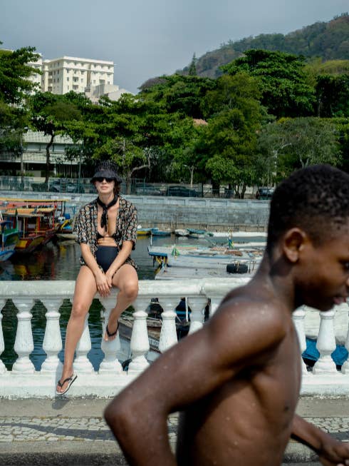 Multi celestial satin hand-printed shirt for wholesale on Faire4