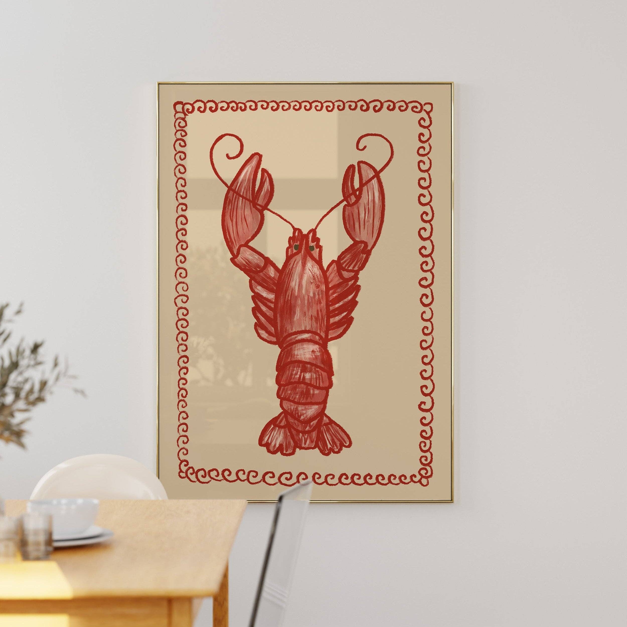 Studio Dolci - Wholesale Poster - POSTER LOBSTER4