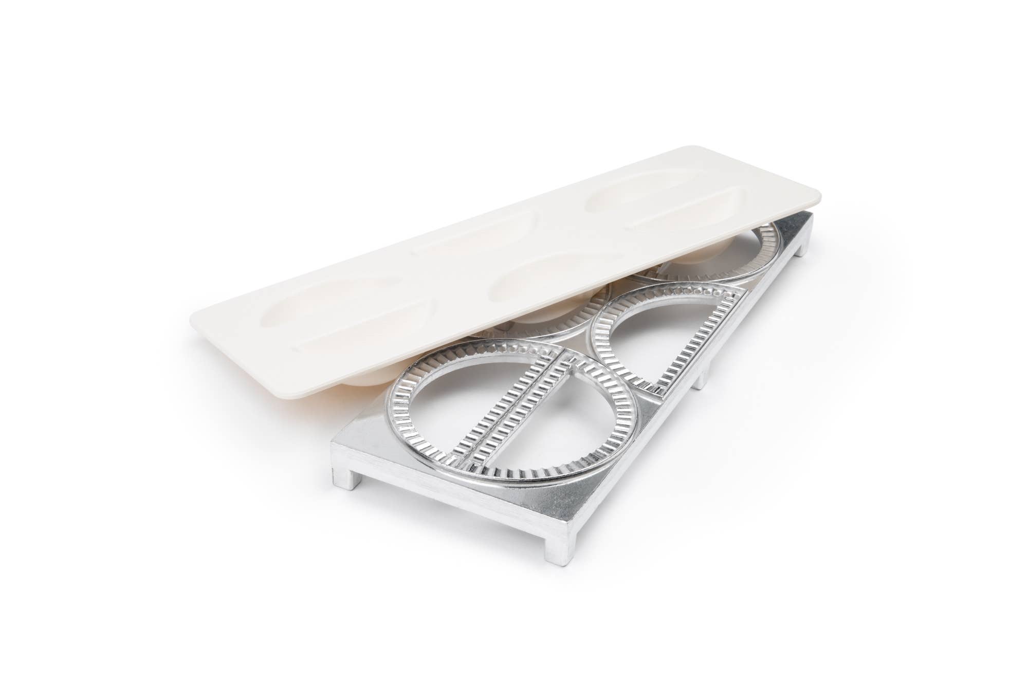 Fox Run Brands - Wholesale Kitchen Tool/Gadget - Fox Run Pierogi Maker, Aluminum, 6-Cup, 4" x 10.5"0