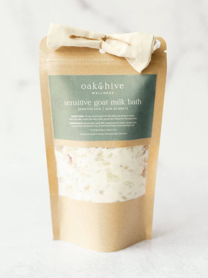 Sensitive Goat Milk Bath for wholesale by Oak & Hive