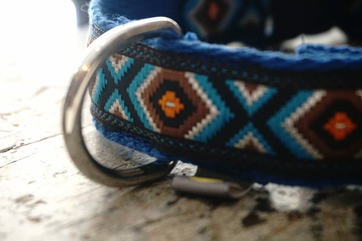 hundsfutter - Wholesale Pet Collar - Dog - Dark navy blue design necklace and strap set9