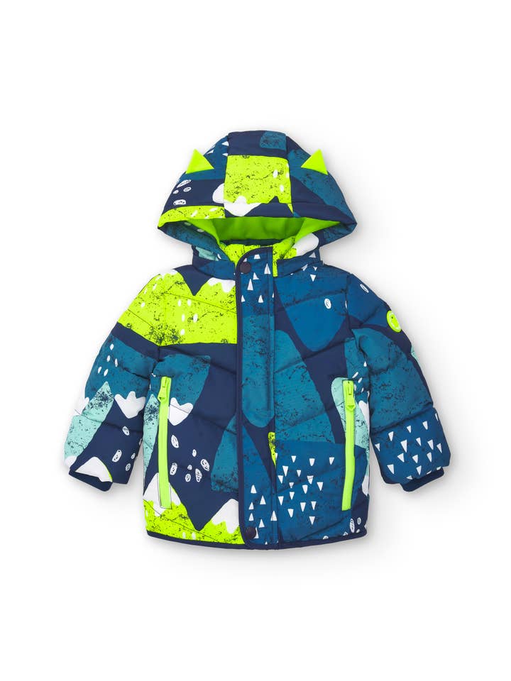 tuc tuc - Venta al por mayor Parka - Niños - Abrigo acolchado con capucha y print montaña niño