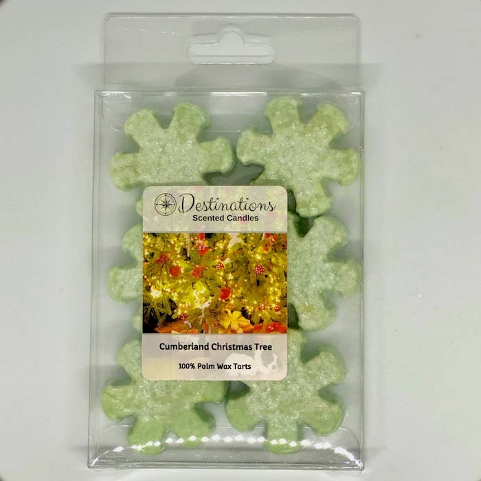 REMOVED BRAND - Wholesale Flameless Candle - 6 pack wax tarts Cumberland Christmas Tree