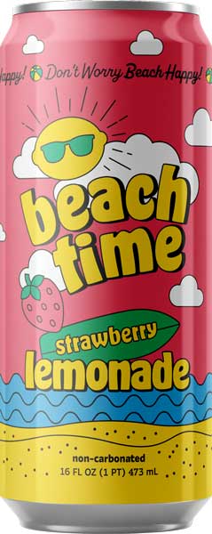 Hudson Meat Company - Wholesale Fruit Juice - LEMONADE STRAWBERRY     -     BEACHTIME0