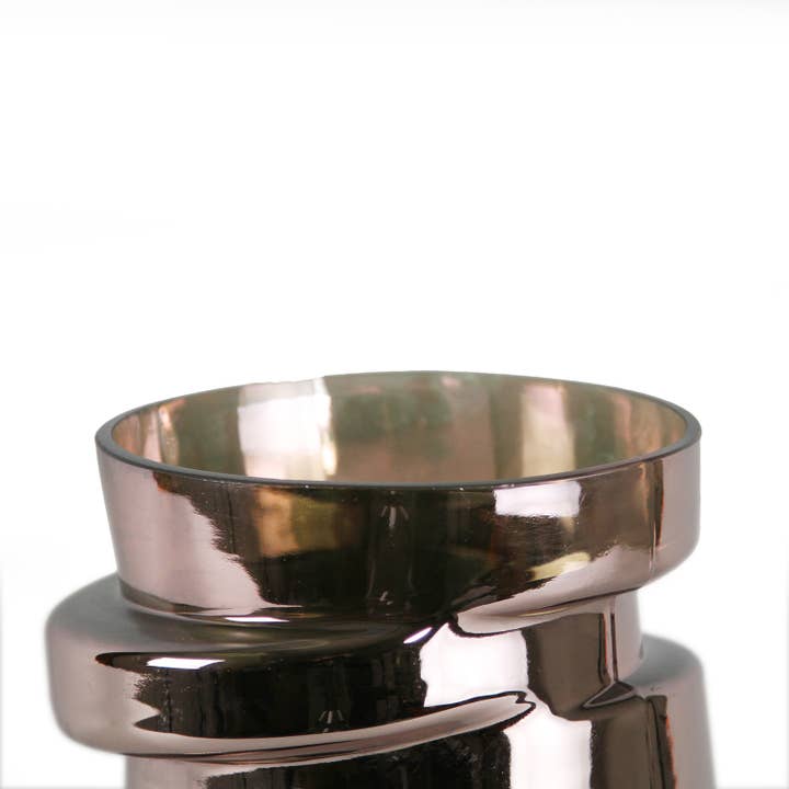 Galore Home - Wholesale Vase - Spiral Premium Solid Glass Vase
