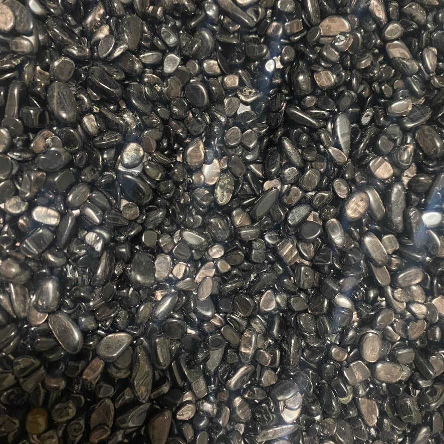 Moon Mountain Gems - Wholesale Spiritual Stone/Crystal - 1lb Hypersthene Chips0