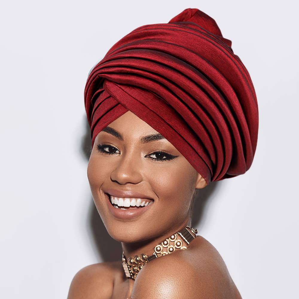 Sensibling Corp. - Wholesale Turban - Women's - Padded Puffer Turban Hair Wrap2