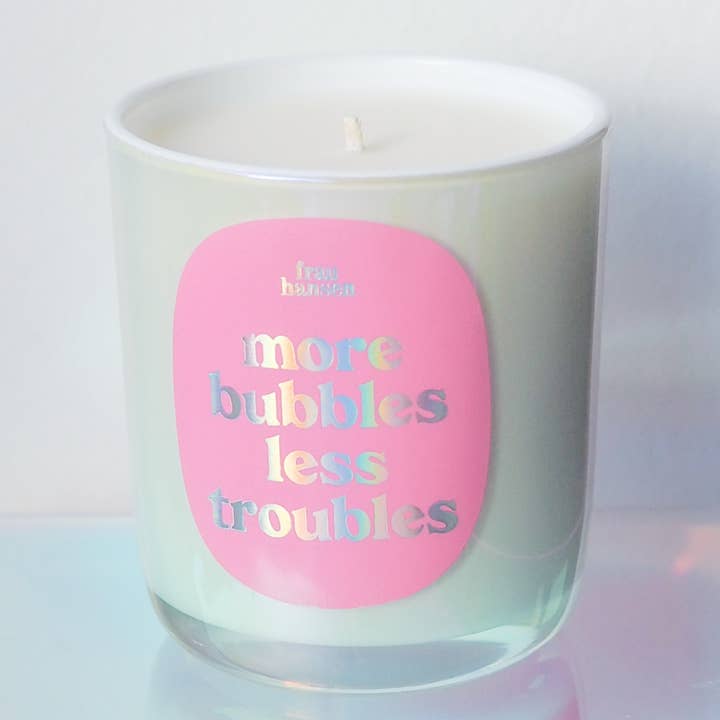 Scented Candle More Bubbles (Pack of 4) for wholesale by Frau Hansen