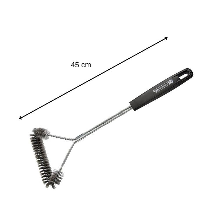 Zenker – Ferramentas para churrasco por atacado – Escova profissional para churrasco FM de 45 cm2