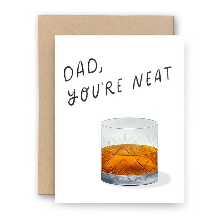You're Neat Dad Card for wholesale by Finch and Flourish Paper Goods