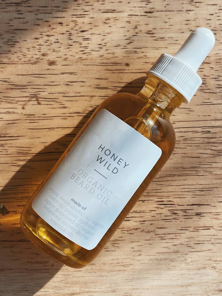 Beard Oil | Large 2 ounces for wholesale by Honeywild Apothecary