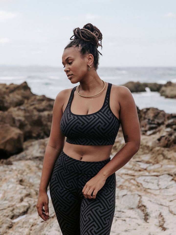 Pantalón de yoga estampado para venta al por mayor de IDIS