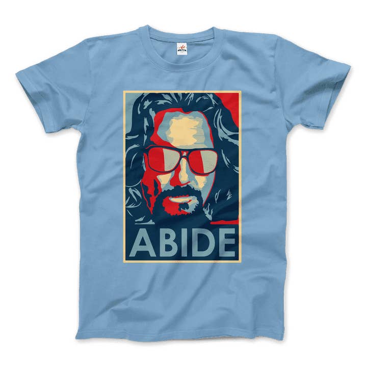 Art-O-Rama Shop - Wholesale Screen Printed T-Shirt - Unisex - Big Lebowski Abide, Hope Style T-Shirt12