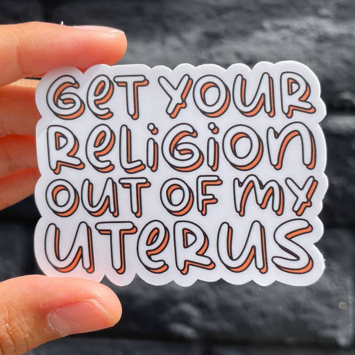 Sortez votre religion de mon utérus | Women's Health Feminis pour la vente par Maarte by Jan