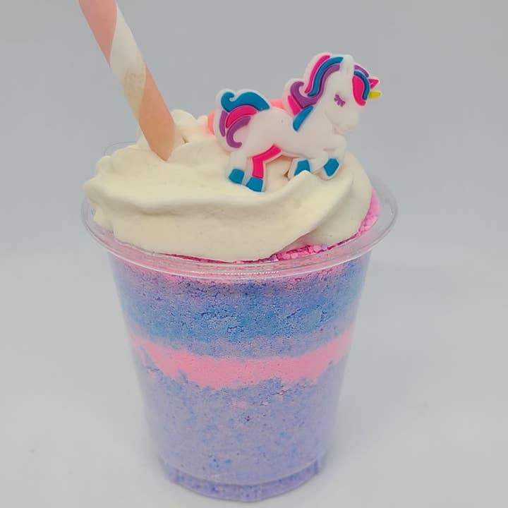 Sassy Bubbles - Wholesale Bath Bomb/Fizz - Raspberry Boom Bubbling Smoothie Shot Bath Bomb for Kids