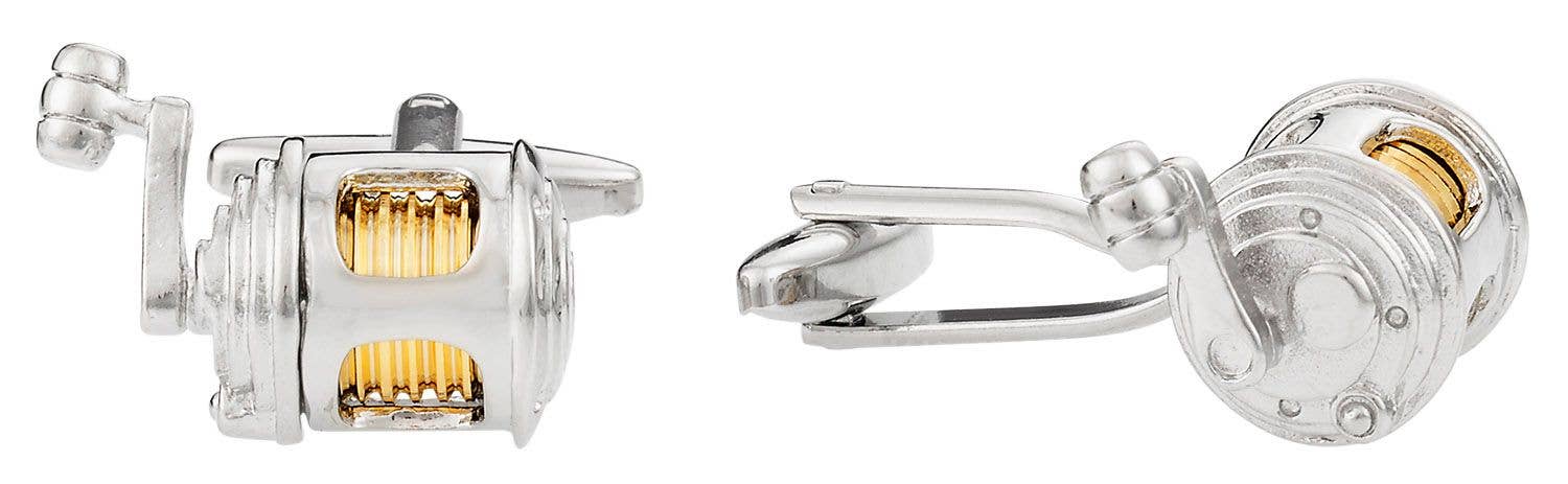 Cuff-Daddy - Wholesale Cufflinks - Fishing Reel Cufflinks1