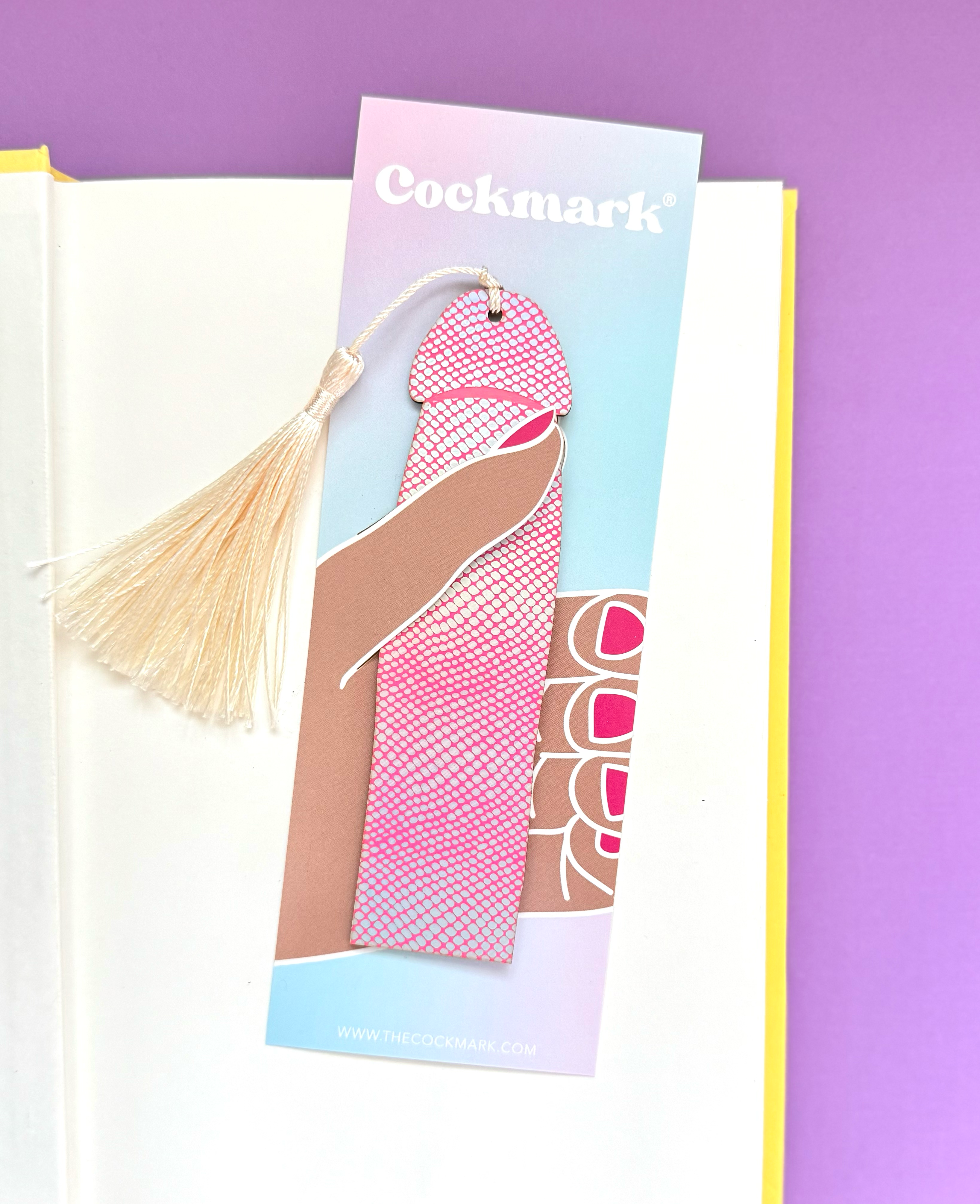 Cockmark – Marcador por atacado – Marcador de Livro Pele de Cobra Cockmark0