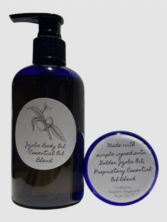 Jojoba Body Oil 8 oz for wholesale by Poseidon's Playground