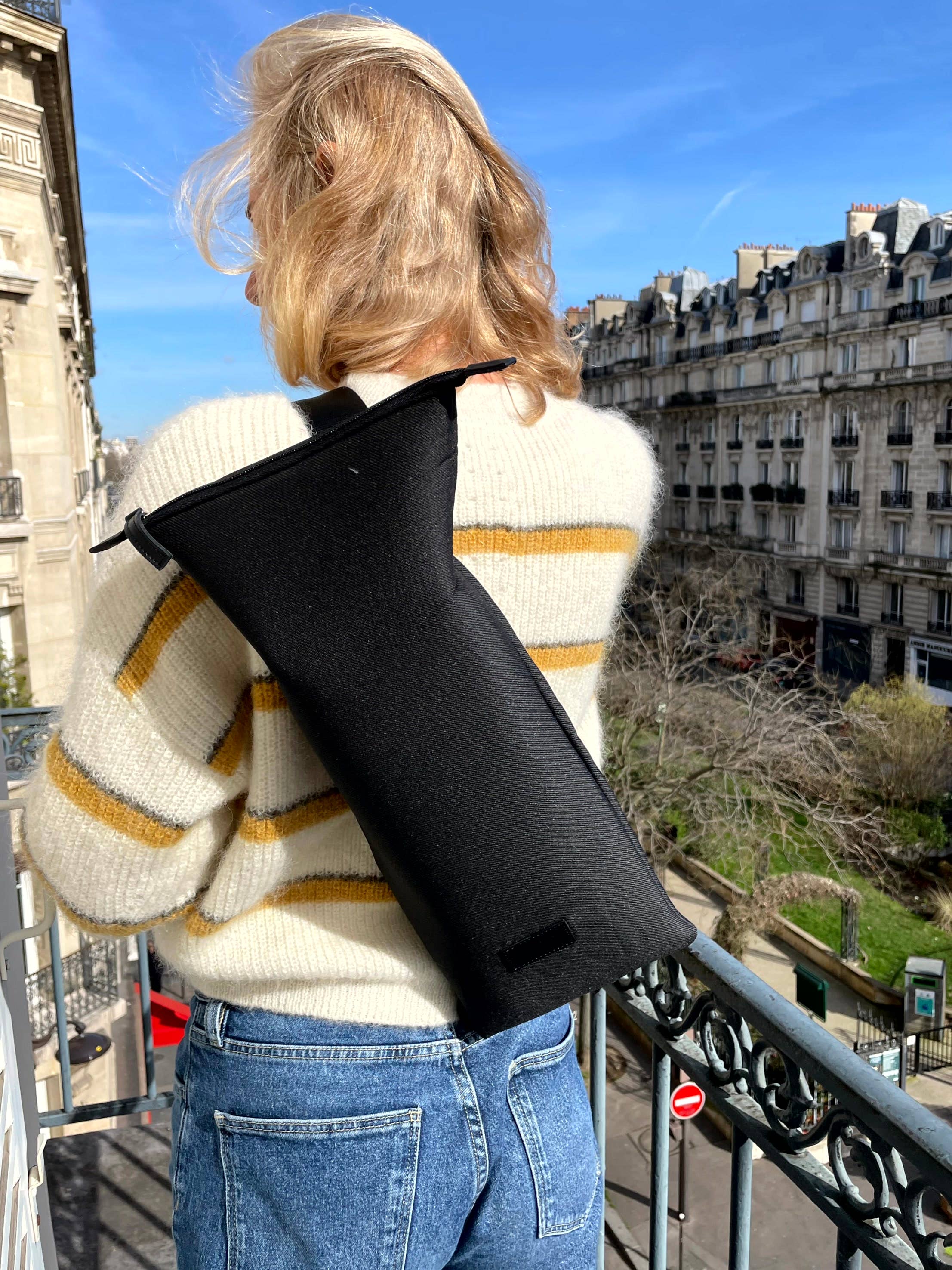 E2R PARIS - Wholesale Biking Accessories - Electric bike battery bag in upcycled fabric12