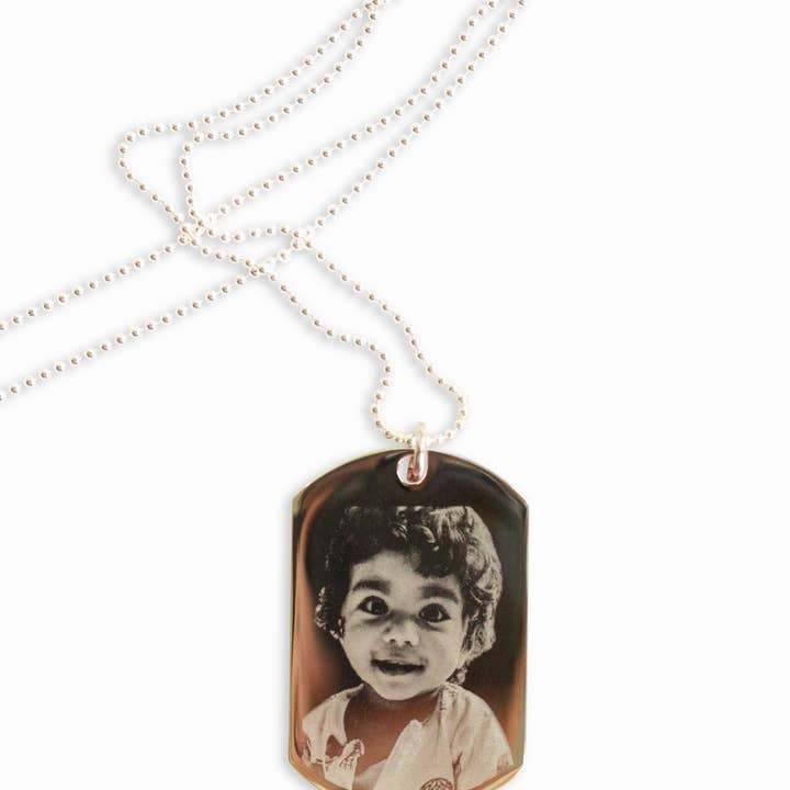 Foto Dog Tag voor heren voor wholesale door Gemz By Emz