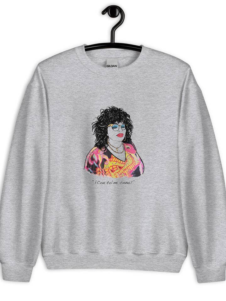 Paca la Piraña sweatshirt; with my top... for wholesale by El loco del Pelo Rizo