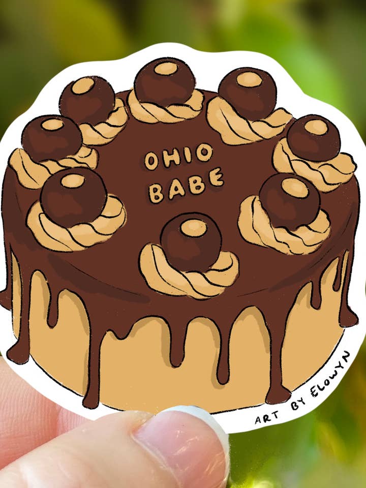 Torta dello stato dell'Ohio per la vendita all'ingrosso da parte di Art By Elowyn