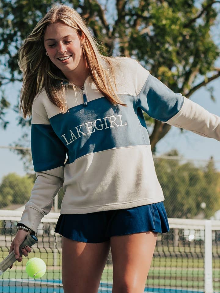 Lakegirl Cloud Fleece 1/4 Lynlås for engroshandel hos Lakegirl