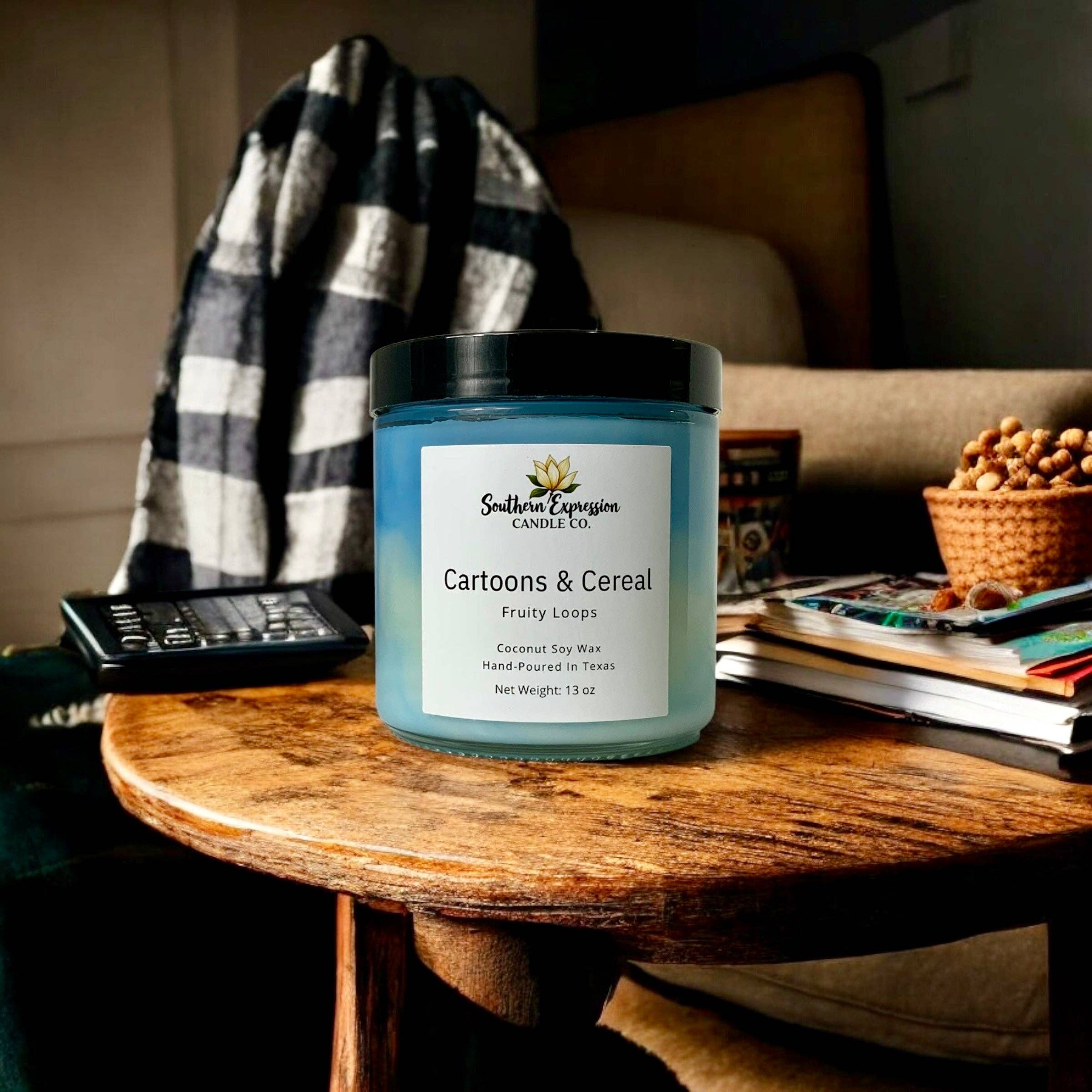 Southern Expression Candle Co. - Vente Bougie en bocal - Dessins animés et céréales3