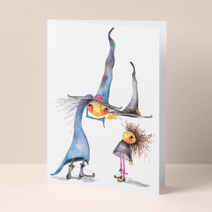 The Gnat - Wholesale Everyday Greeting Card - Witch Pupil0