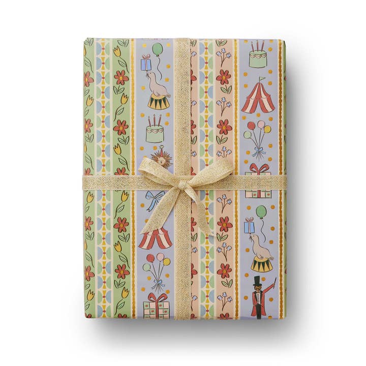 Rifle Paper Co. - Wholesale Wrapping Paper Roll - Carnival Continuous Roll