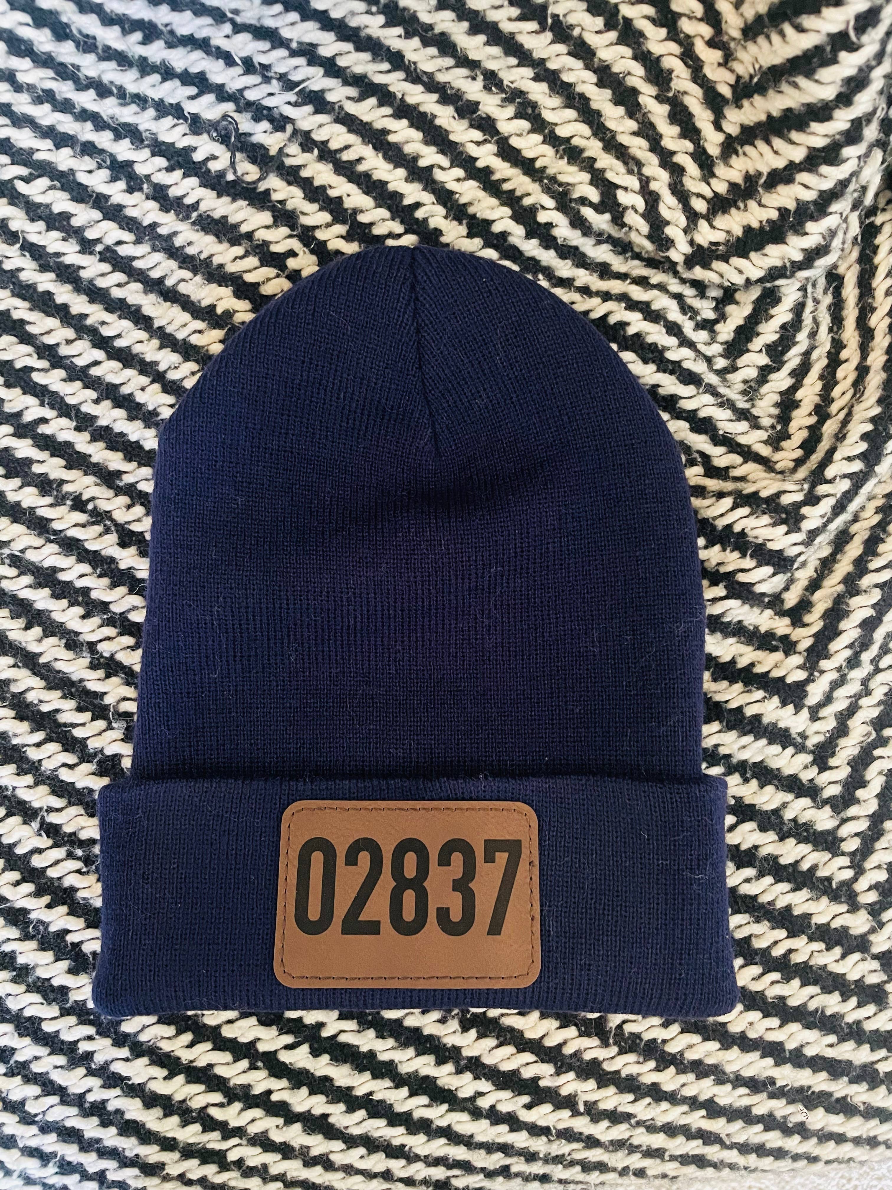 With Love Louise - Wholesale Beanie - Women's - Custom Patch Beanie - Personalized Zip Code beanie21