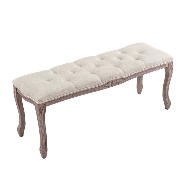 Modway - Wholesale Bench - Regal Vintage French Upholstered Fabric Bench1