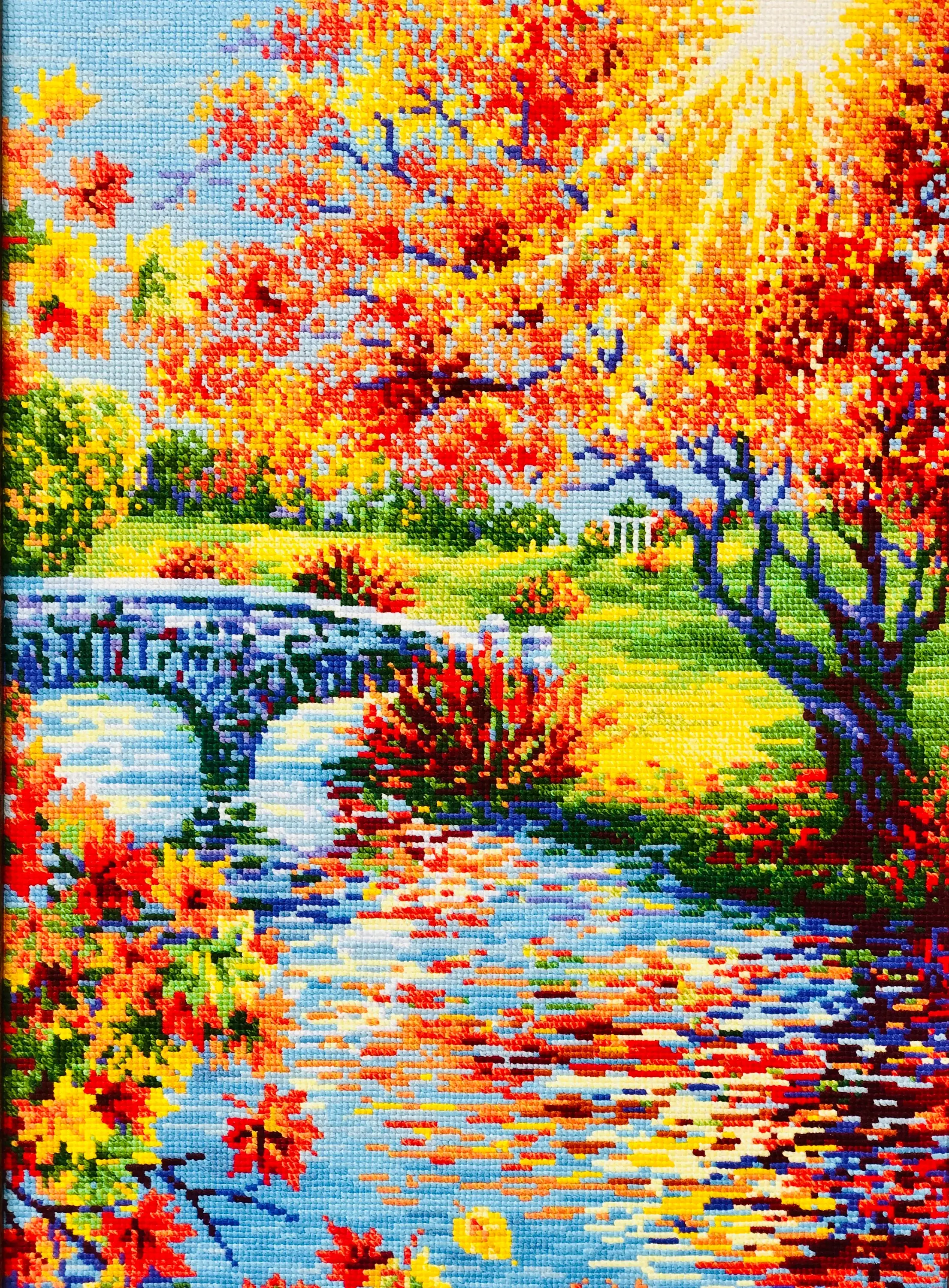 RIOLIS - Wholesale Embroidery/Cross Stitch Supplies - Cross Stitch Kit From Riolis 2031 Sunny Autumn3