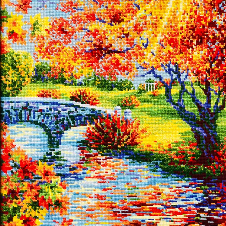 RIOLIS - Wholesale Embroidery/Cross Stitch Supplies - Cross Stitch Kit From Riolis 2031 Sunny Autumn3