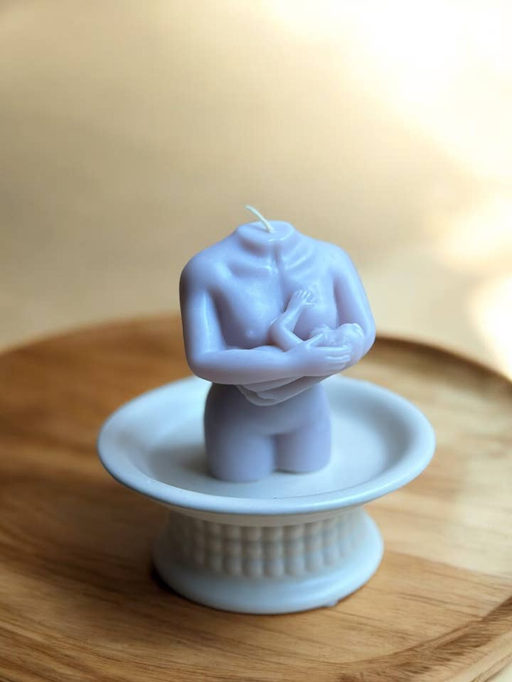 Breastfeeding Woman Candle for wholesale by Wildhearted