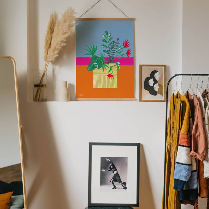 Violet Red Studio - Wholesale Art Print - Bouquet of Flowers Modern #62