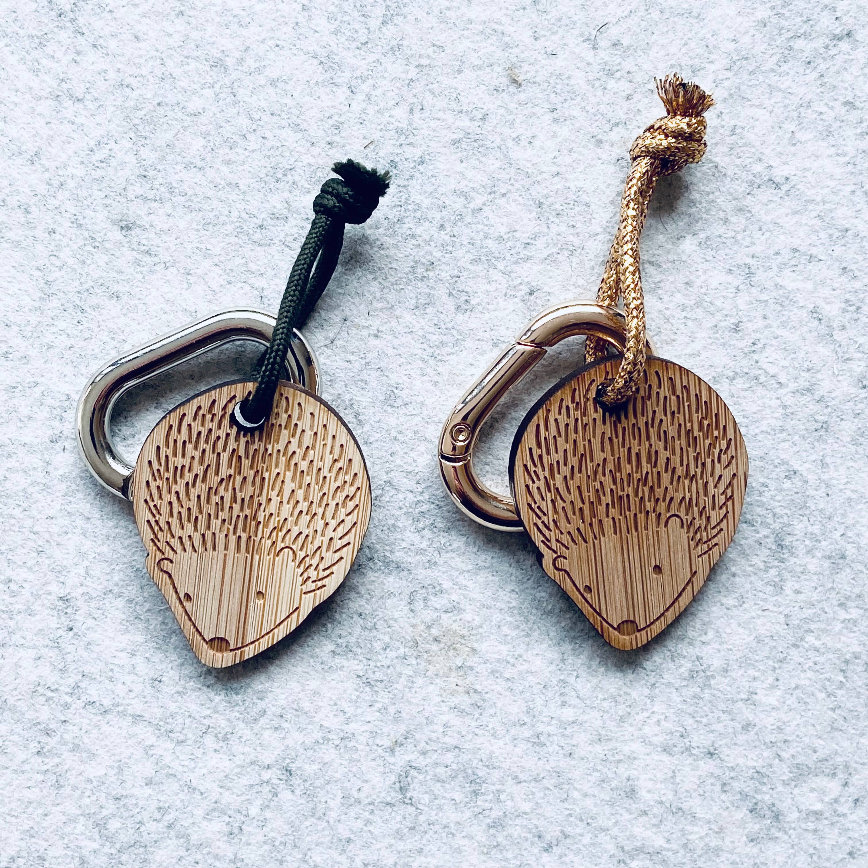 Les Petites Hirondelles - Wholesale Keychain - Unisex - Wooden keychain - Hedgehog4